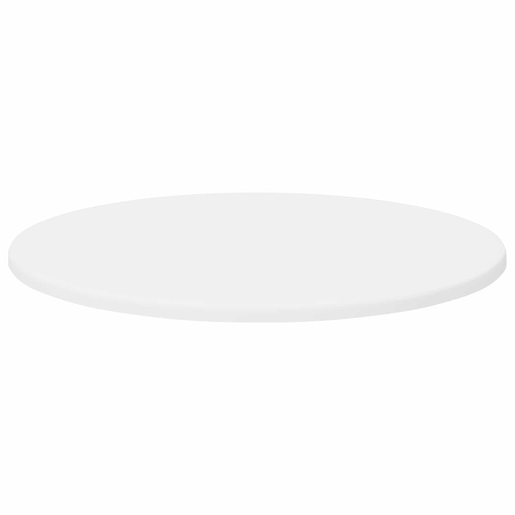 vidaXL Blat stołu Ø 50 x 1,5 cm Okrągły Drewno inżynieryjne Biały