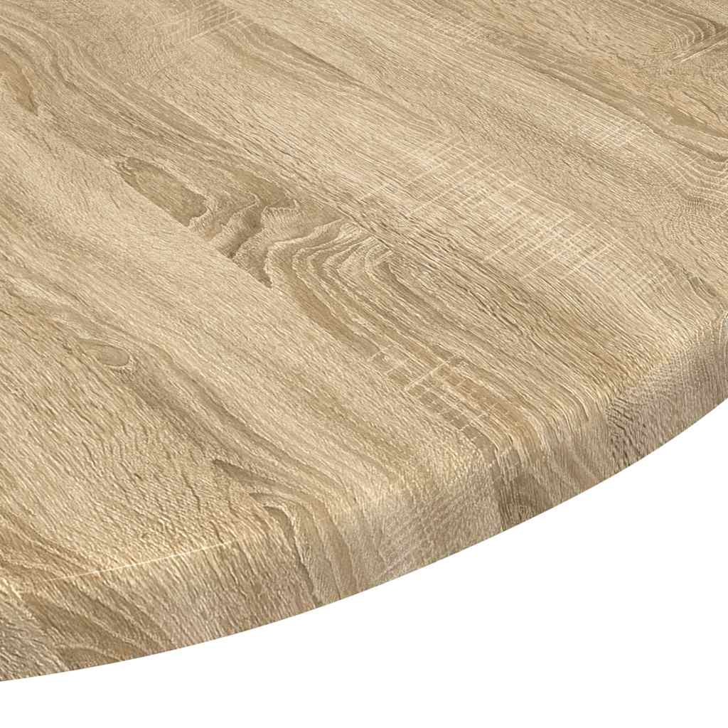 vidaXL Blat stołu dąb sonoma Ø 50 x 1,5 cm Materiał drewnopochodny