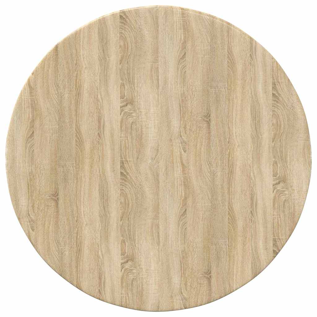 vidaXL Blat stołu dąb sonoma Ø 50 x 1,5 cm Materiał drewnopochodny
