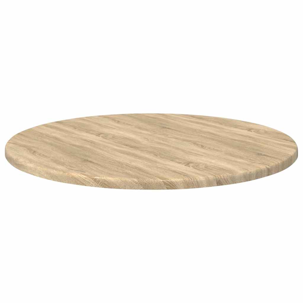 vidaXL Blat stołu dąb sonoma Ø 50 x 1,5 cm Materiał drewnopochodny