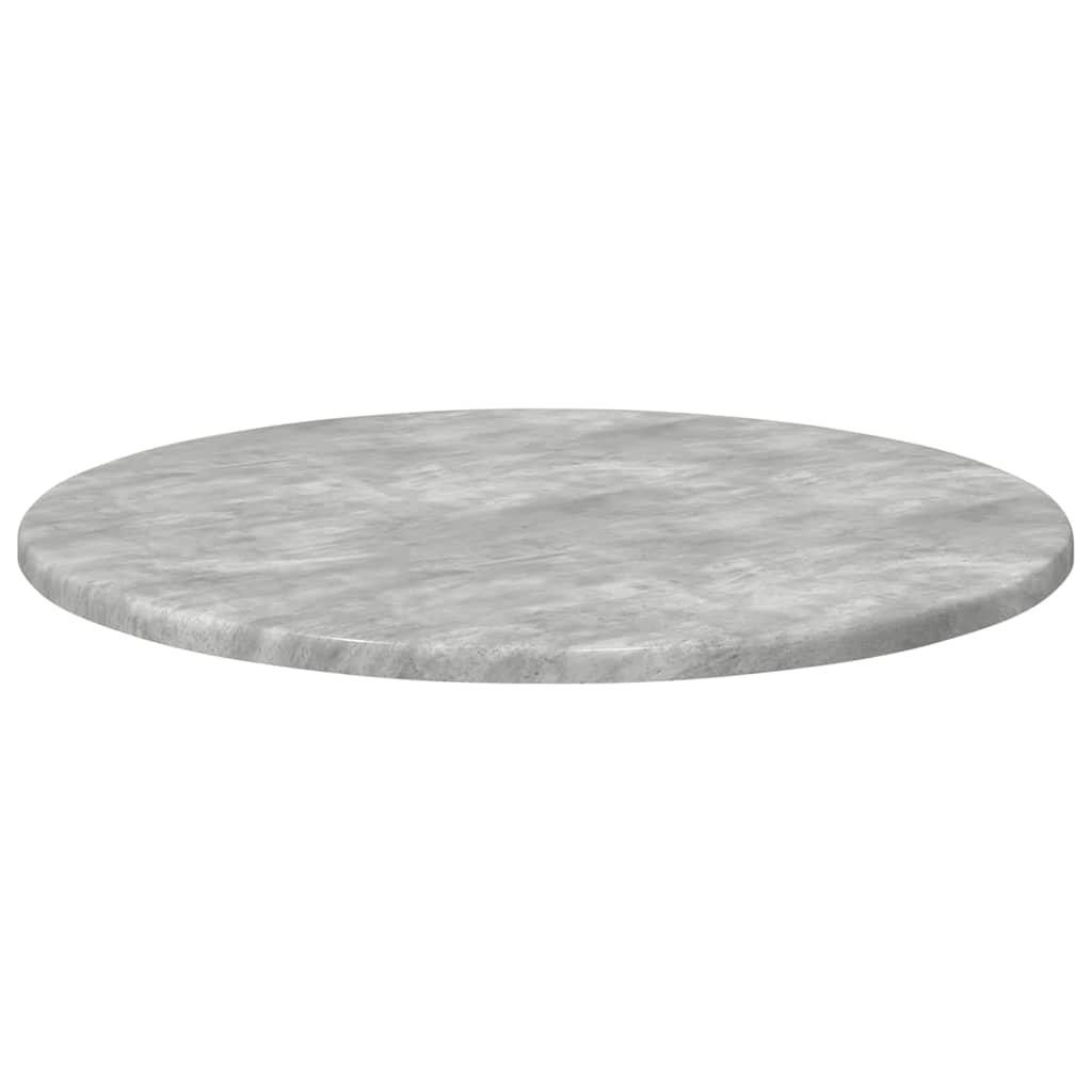 vidaXL Blat stołu Betonowy szary Ø 50 x 1,5 cm Materiał drewnopochodny
