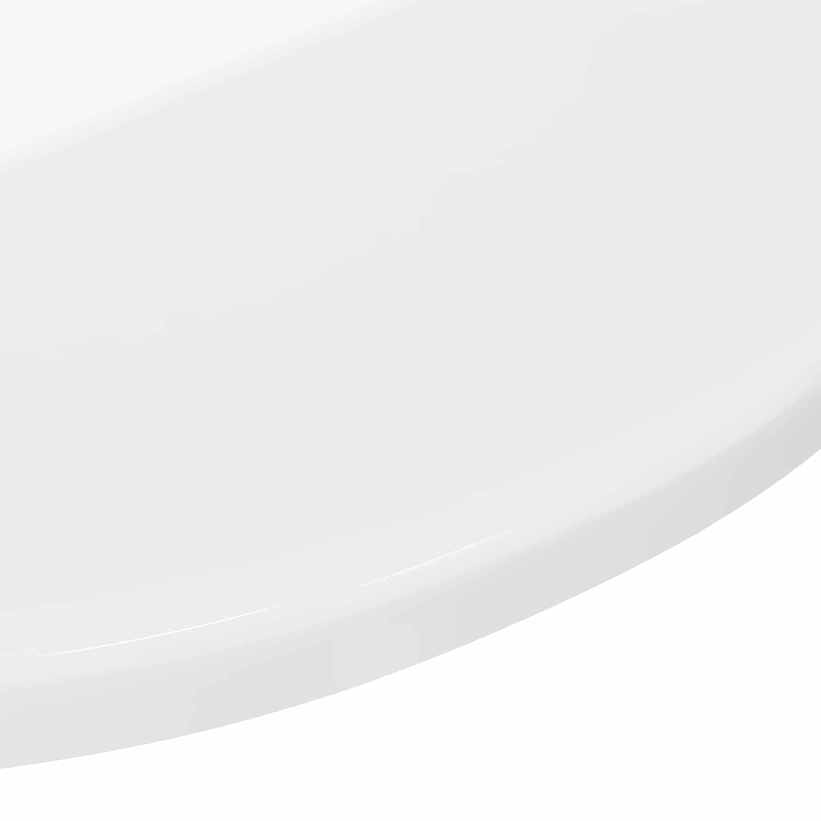 vidaXL Blat stołu Biały na wysoki połysk Ø 50 x 1,5 cm