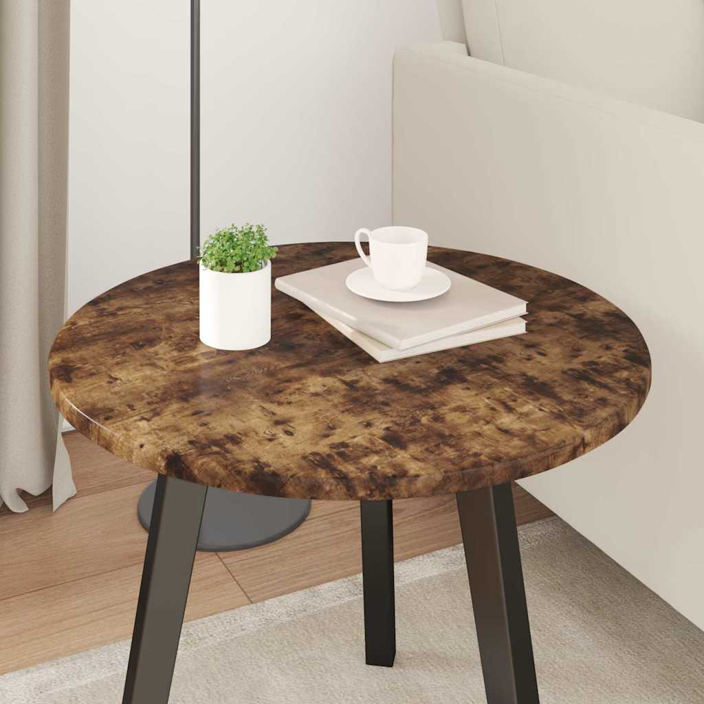 vidaXL Blat stołu Ø 50 x 1,5 cm Okrągły Drewno inżynieryjne
