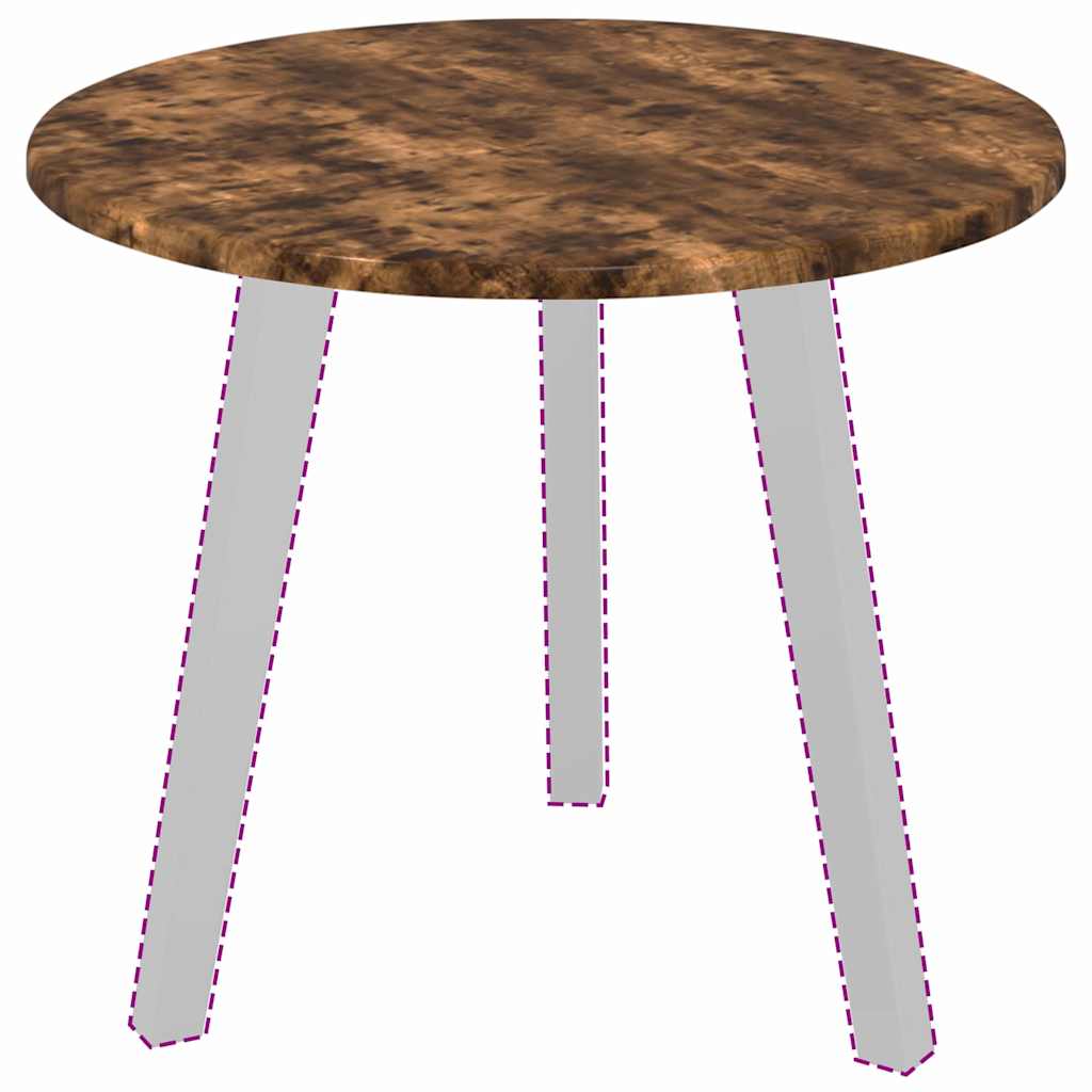 vidaXL Blat stołu Ø 50 x 1,5 cm Okrągły Drewno inżynieryjne