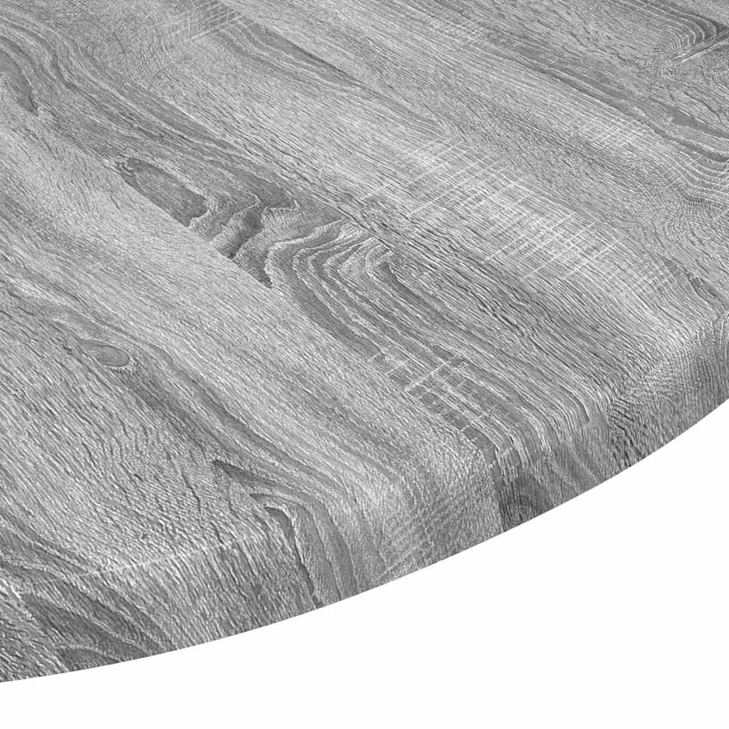 vidaXL Blat stołu Szary dąb sonoma Ø 50 x 1,5 cm
