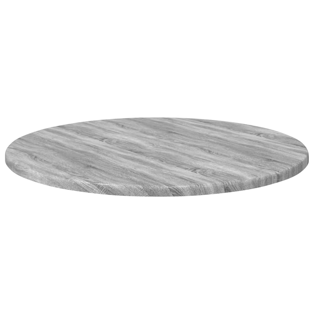 vidaXL Blat stołu Szary dąb sonoma Ø 50 x 1,5 cm