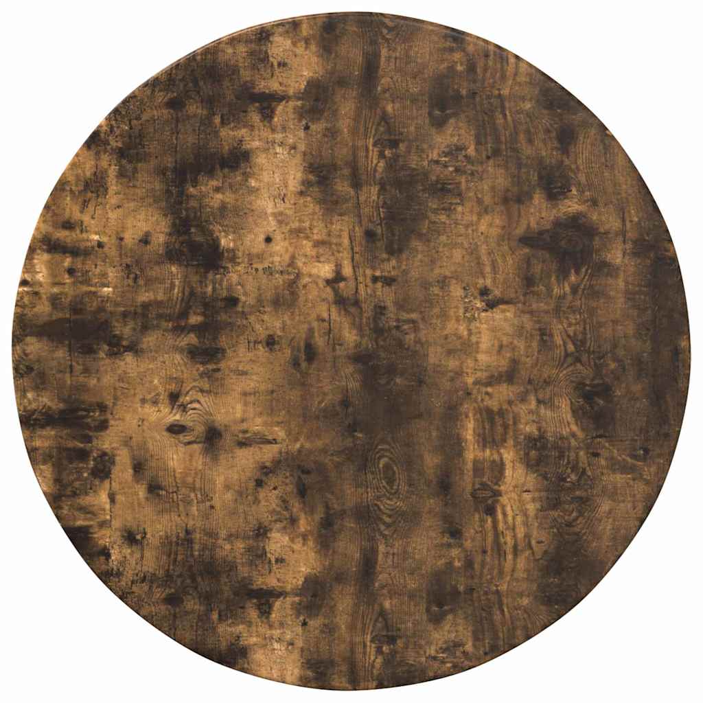 vidaXL Blat stołu Wędzony dąb Ø 60 x 1,5 cm Materiał drewnopochodny