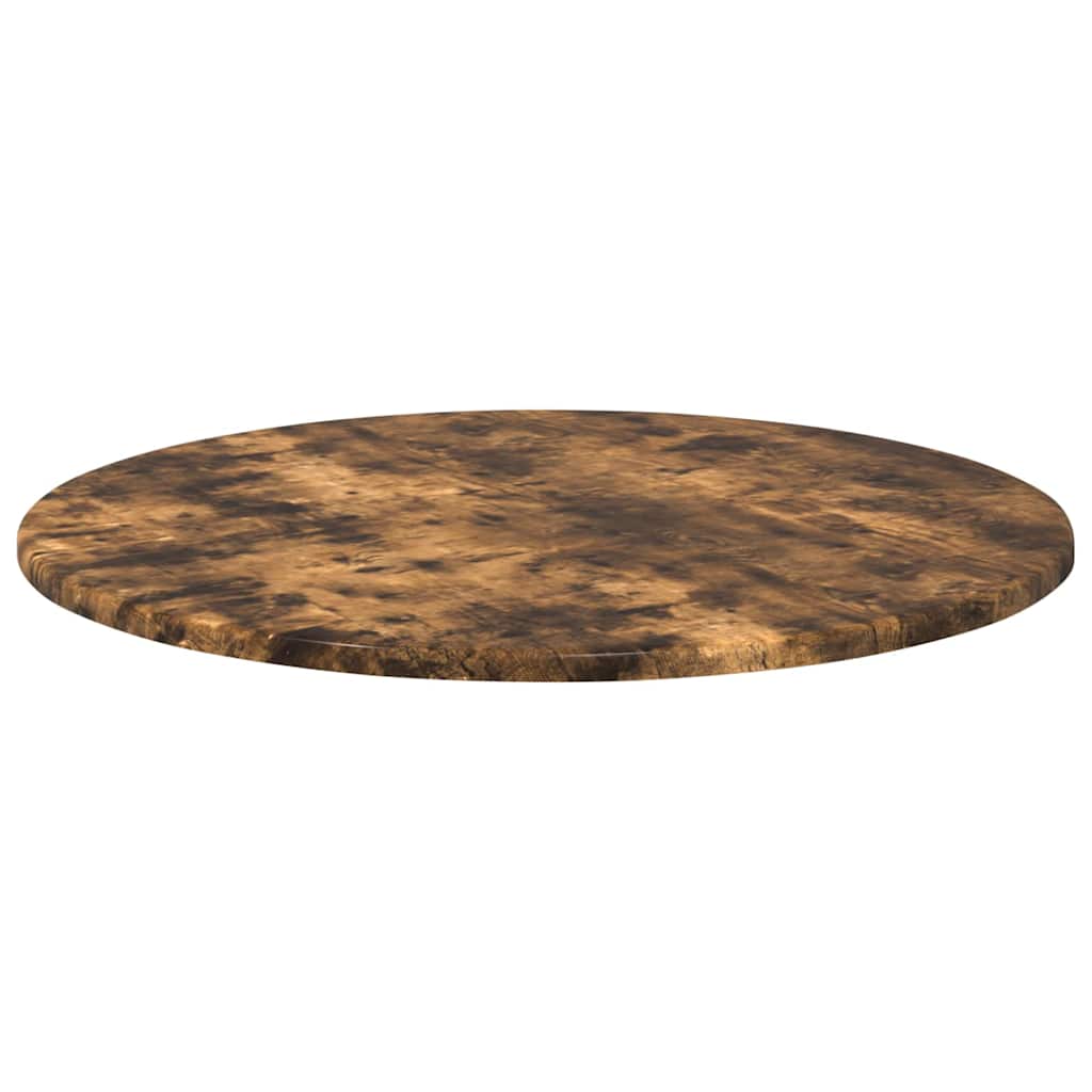vidaXL Blat stołu Wędzony dąb Ø 60 x 1,5 cm Materiał drewnopochodny