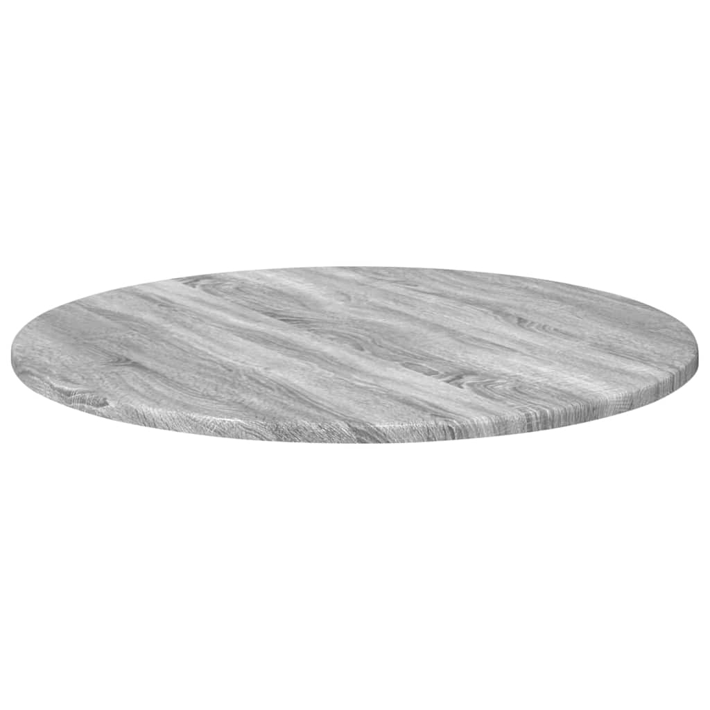 vidaXL Blat stołu Szary dąb sonoma Ø 60 x 1,5 cm