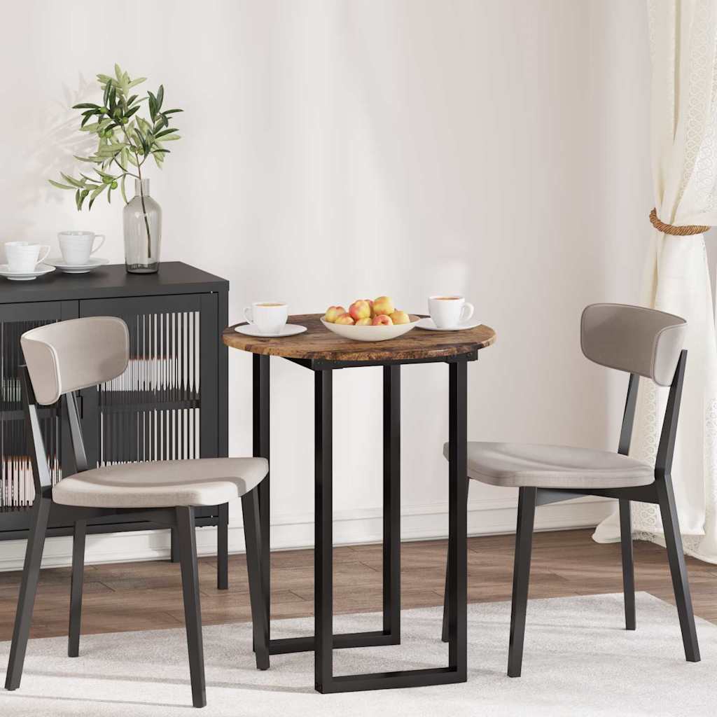 vidaXL Blat stołu Stare drewno Ø 60 x 1,5 cm Materiał drewnopochodny