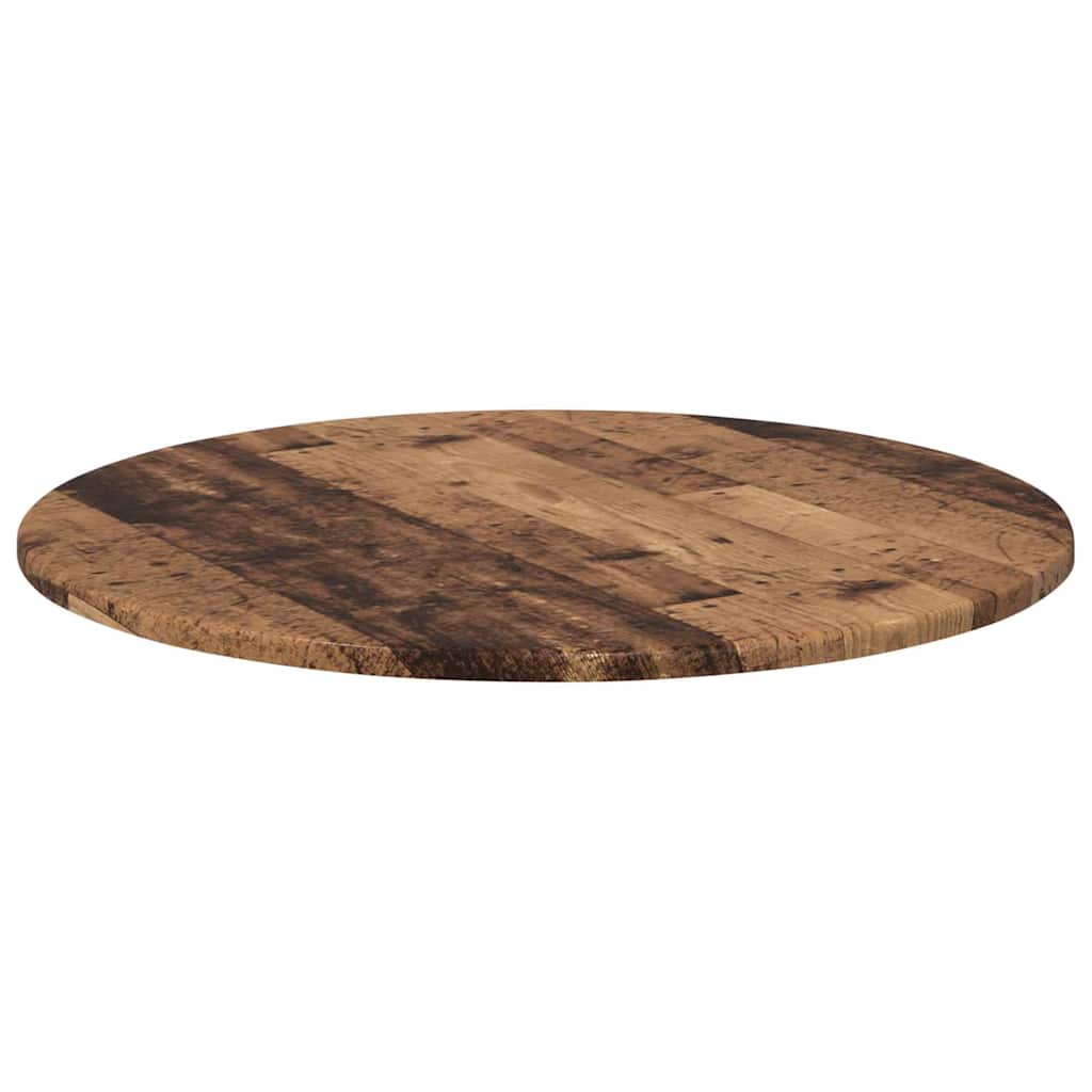 vidaXL Blat stołu Stare drewno Ø 60 x 1,5 cm Materiał drewnopochodny