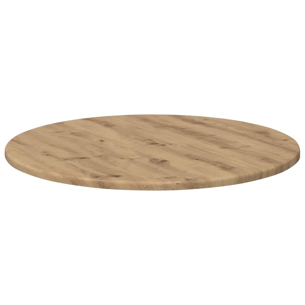 vidaXL Blat stołu dąb artisan Ø 60 x 1,5 cm Materiał drewnopochodny