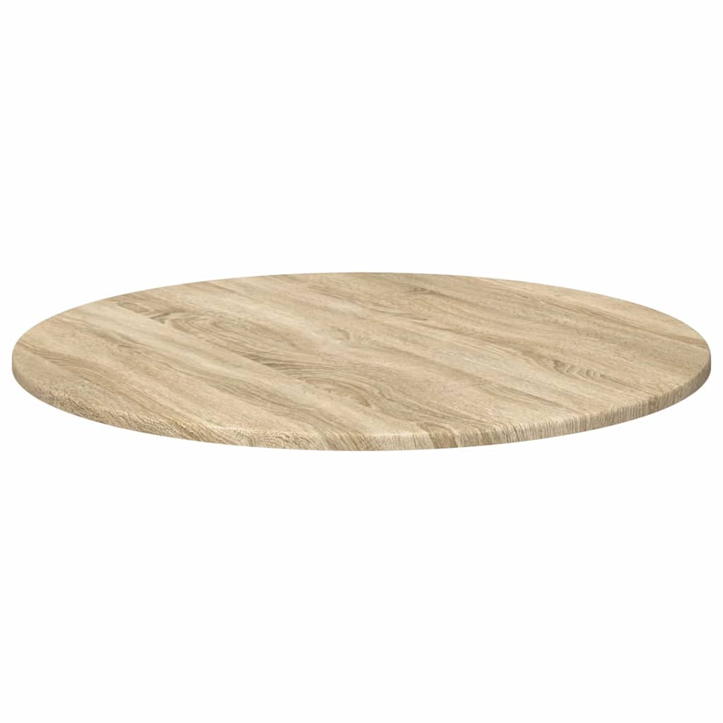 vidaXL Blat stołu dąb sonoma Ø 70 x 1,5 cm Materiał drewnopochodny