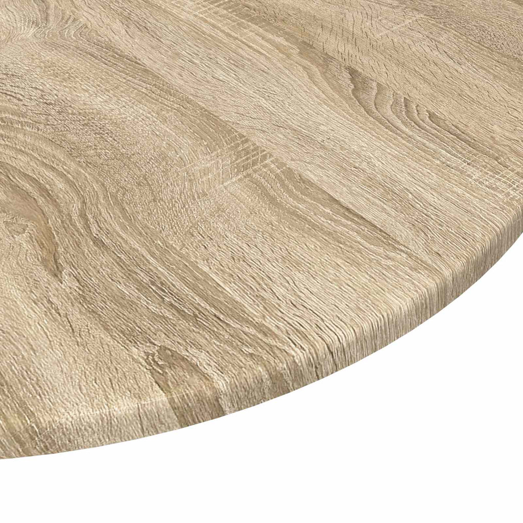 vidaXL Blat stołu Ø 80 x 1,5 cm Okrągły Drewno inżynieryjne dąb Sonoma