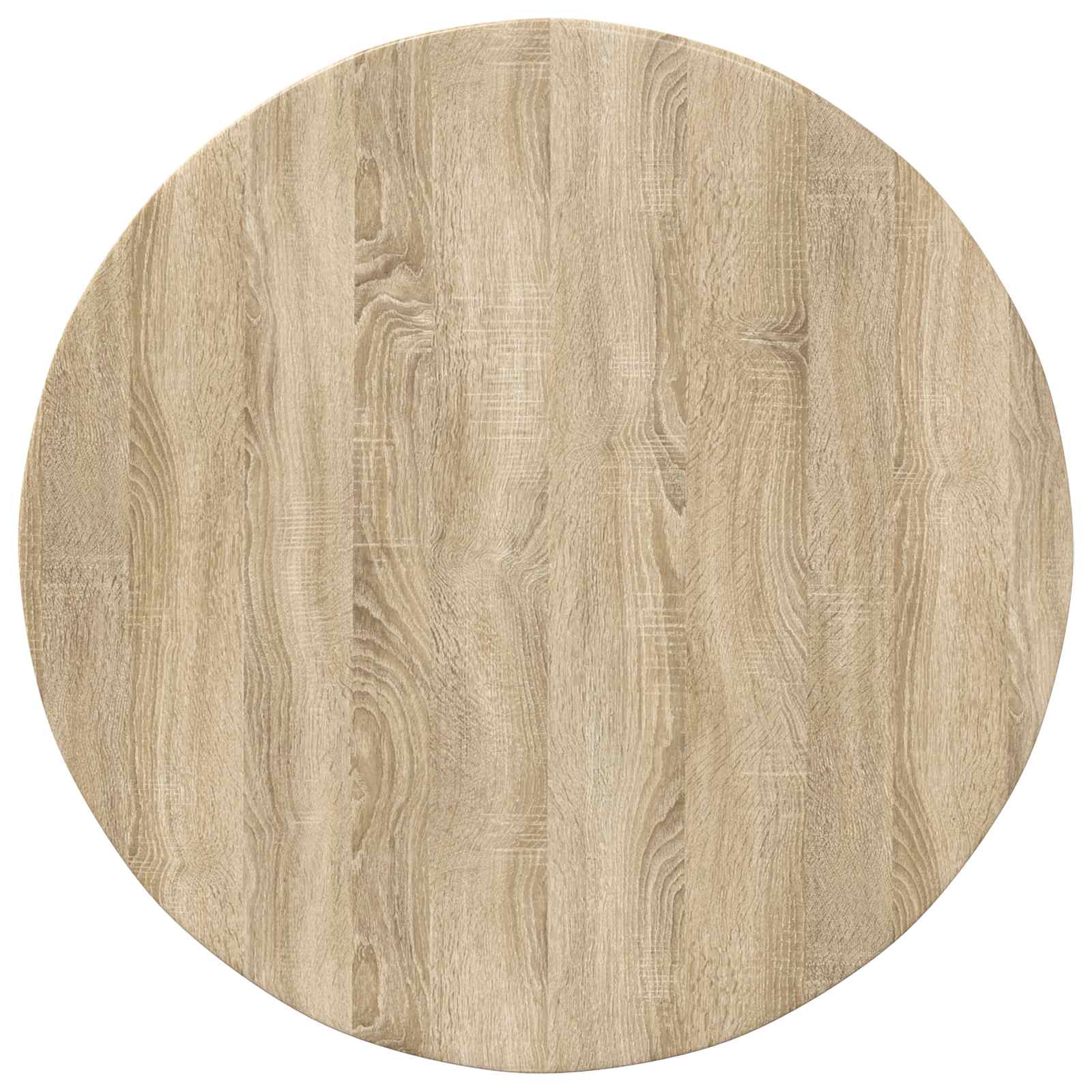 vidaXL Blat stołu Ø 80 x 1,5 cm Okrągły Drewno inżynieryjne dąb Sonoma