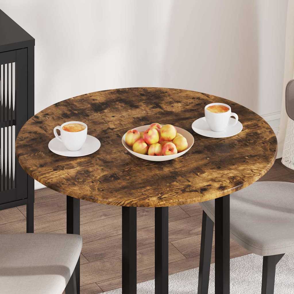 vidaXL Blat stołu Ø 80 x 1,5 cm Okrągły Drewno inżynieryjne