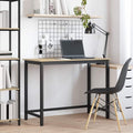vidaXL stół Dąb Sonoma 80 x 50 x 76,5 cm Drewno inżynieryjne i stal