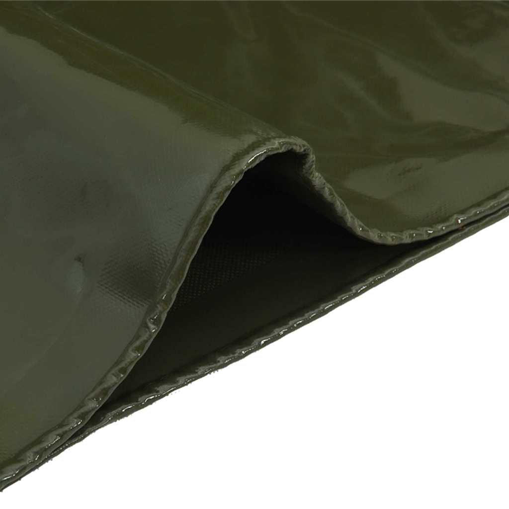 vidaXL Plandeka 650g / m² Zielony oliwkowy 1,5 x 10 m