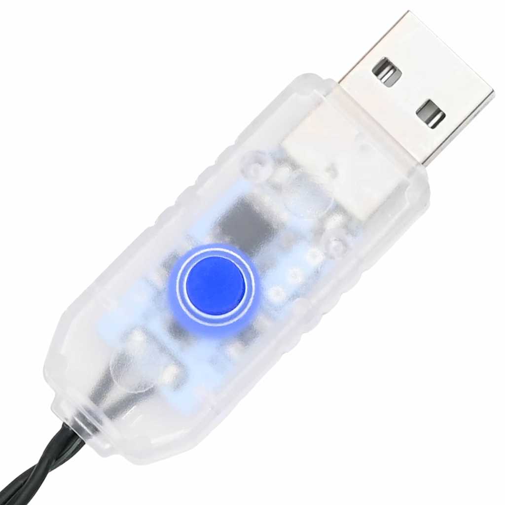 vidaXL Sztuczna choinka z 150 diodami LED Zielony 185 cm PVC
