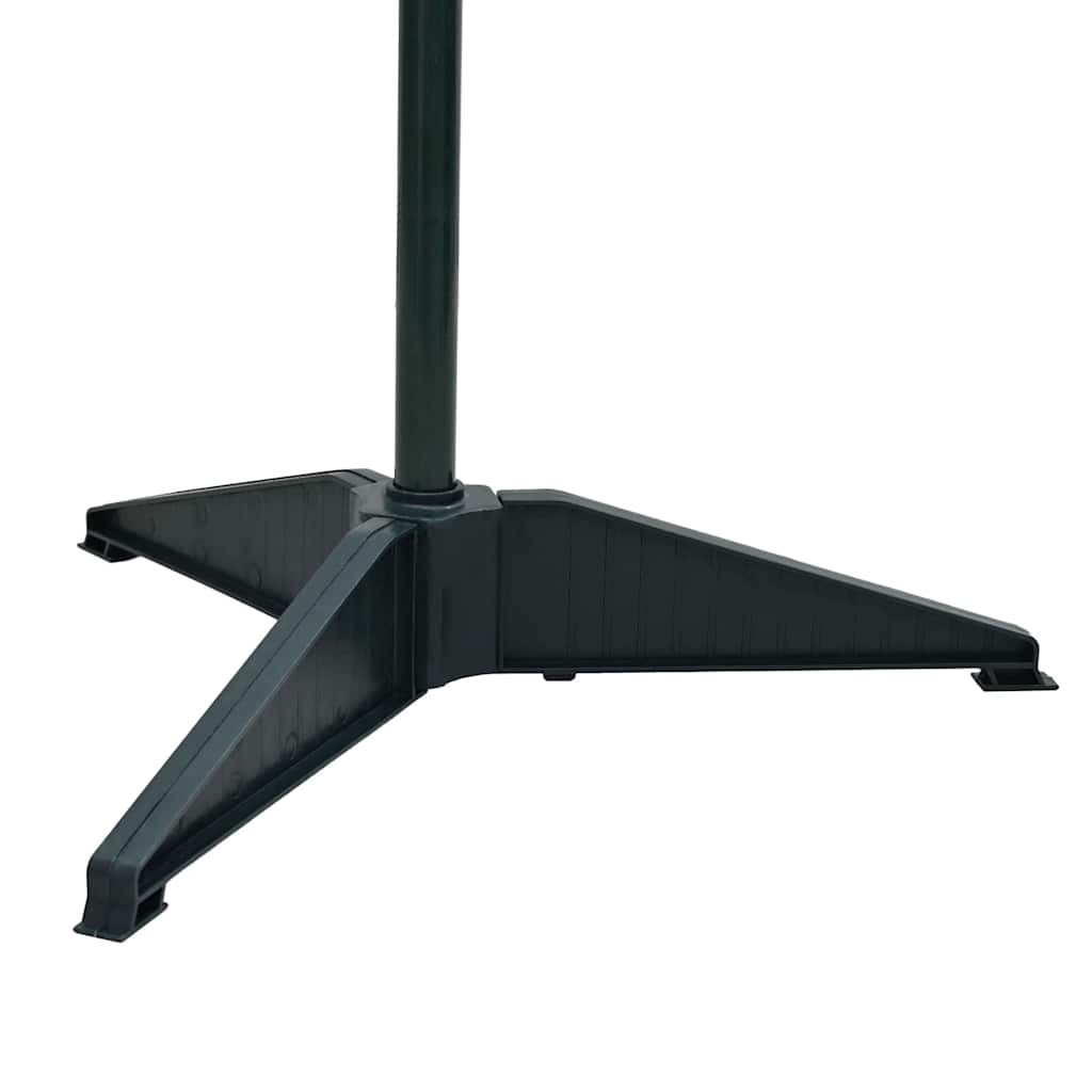 vidaXL Sztuczna choinka z 50 diodami LED z podstawą Biały 120 cm PVC
