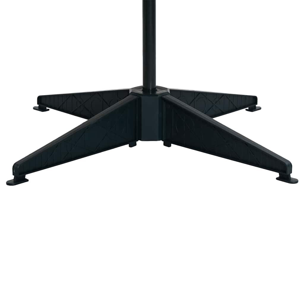 vidaXL Sztuczna choinka z 150 diodami LED z podstawą Biały 180 cm PVC