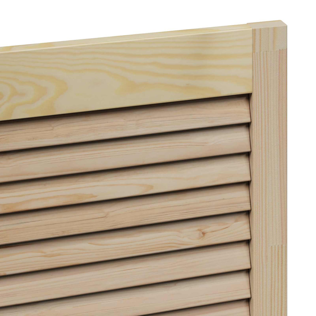 vidaXL Drzwi do szafki z drzwiami 4 pcs Naturalny 49,5 x 2,1 x 110 cm
