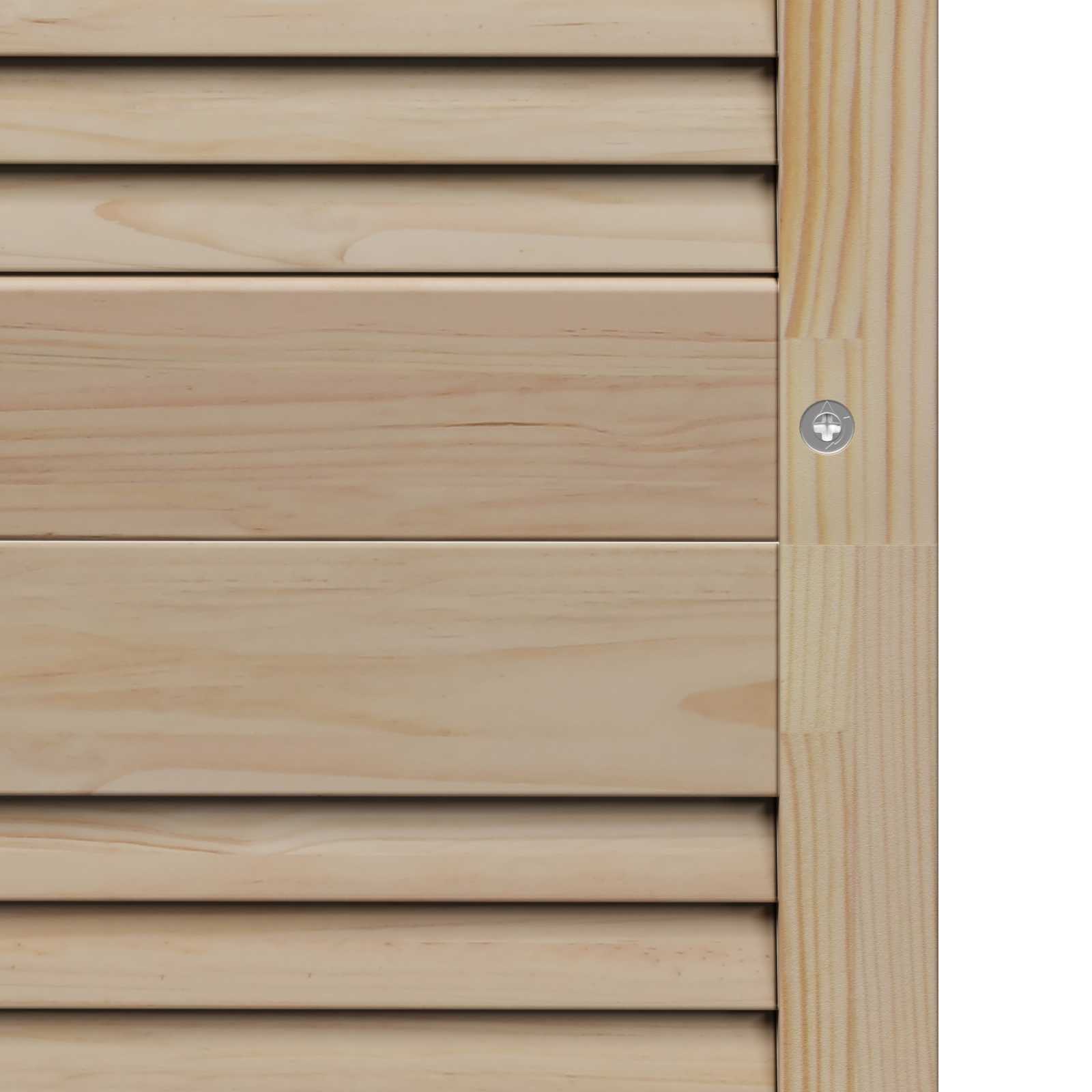 vidaXL Drzwi do szafki 4 pcs Naturalny 140,5 x 2,1 x 39,5 cm