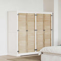 vidaXL Drzwi do szafki 4 pcs Naturalny 140,5 x 2,1 x 39,5 cm