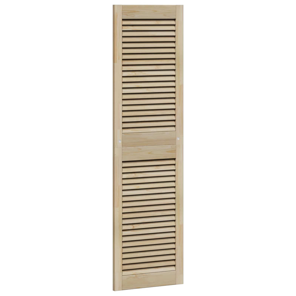 vidaXL Drzwi do szafki 4 pcs Naturalny 140,5 x 2,1 x 39,5 cm