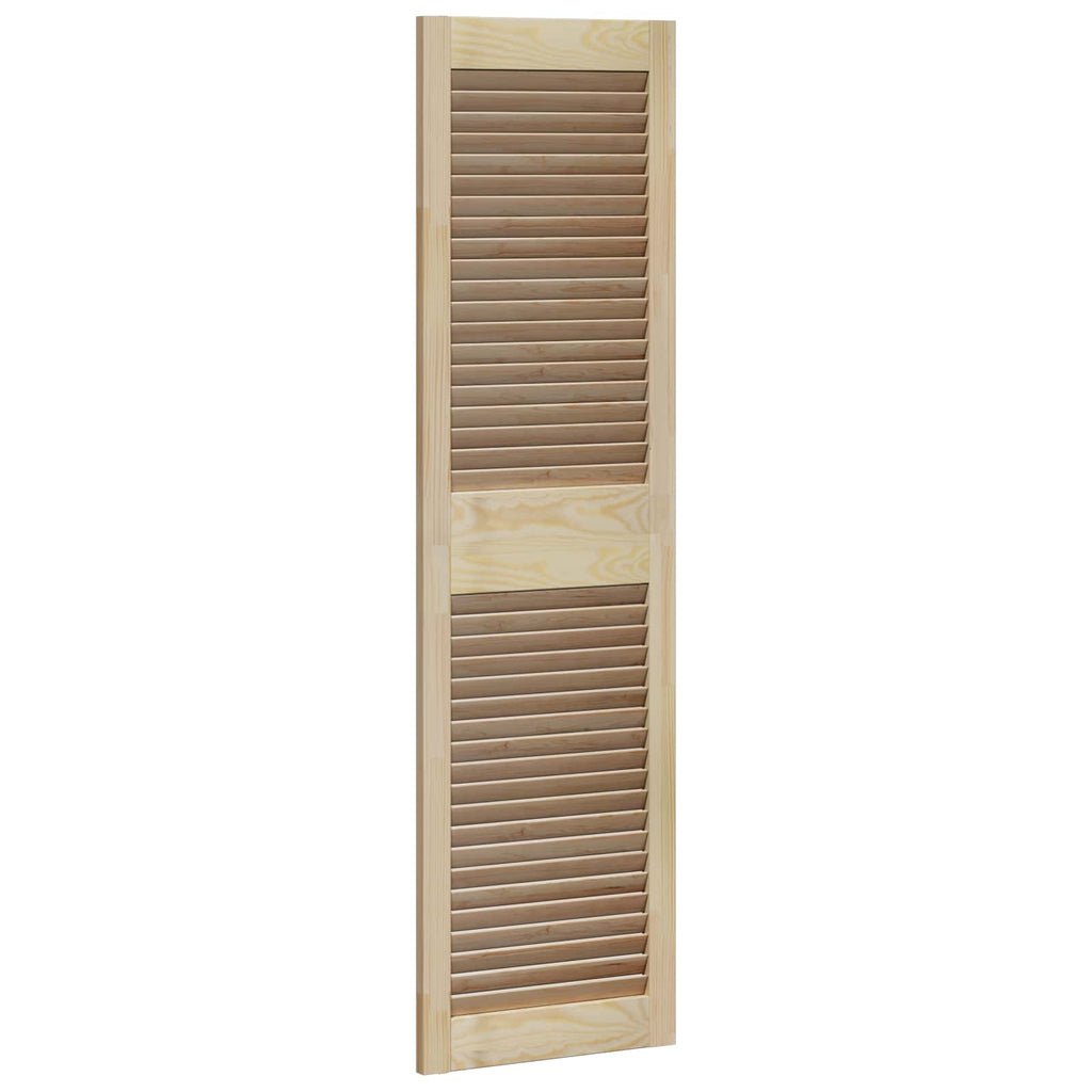 vidaXL Drzwi do szafki 4 pcs Naturalny 140,5 x 2,1 x 39,5 cm