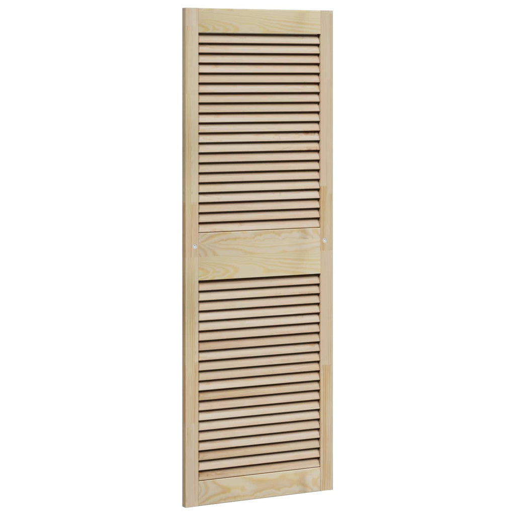 vidaXL Drzwi do szafki 4 pcs Naturalny 49,5 x 2,1 x 140,5 cm