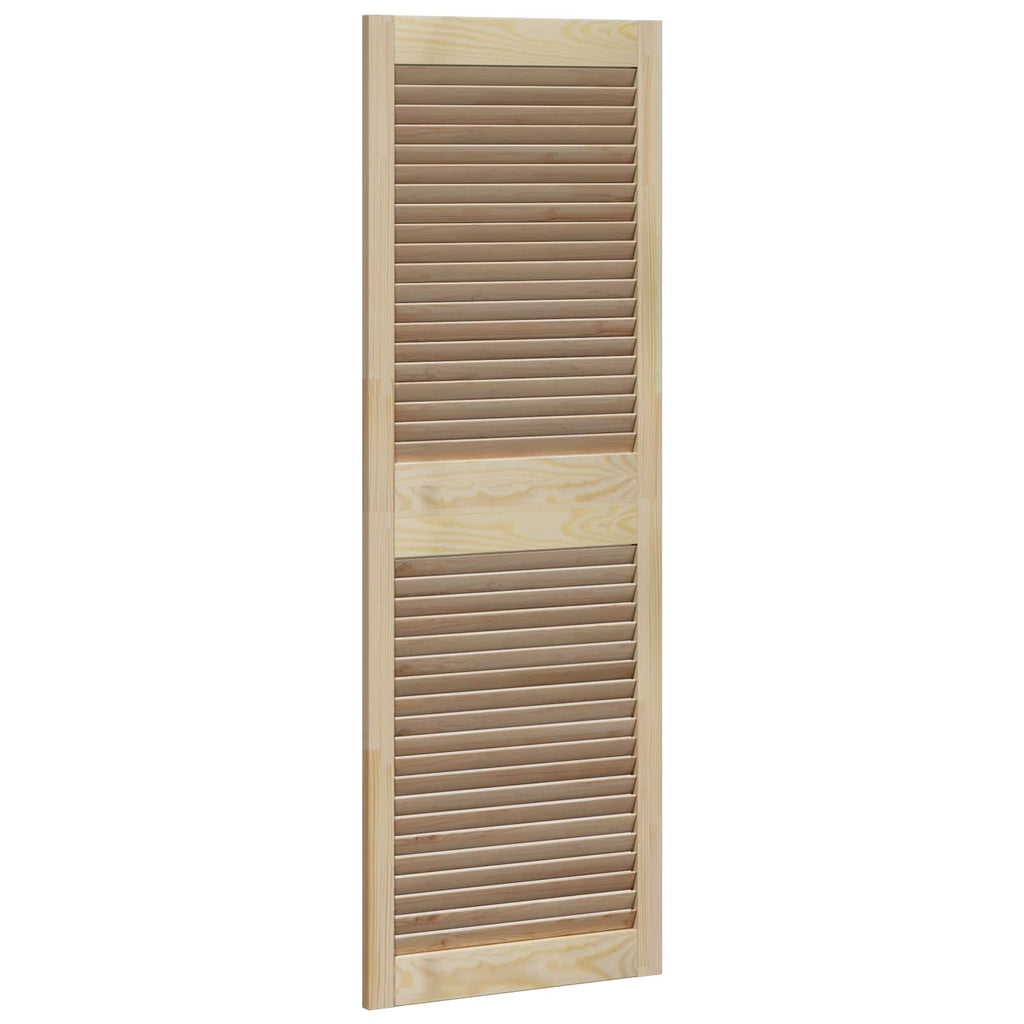vidaXL Drzwi do szafki 4 pcs Naturalny 49,5 x 2,1 x 140,5 cm