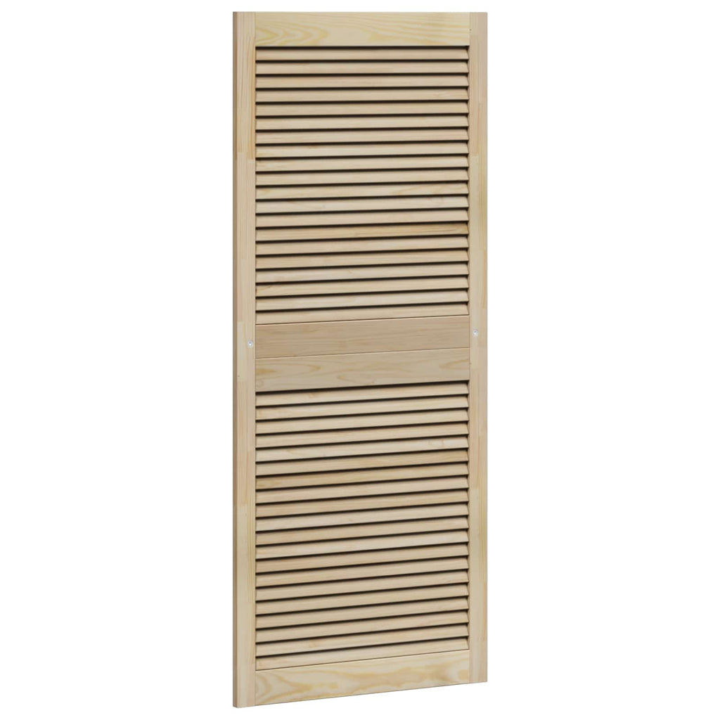 vidaXL Drzwi do szafki 4 pcs Naturalny 140,5 x 2,1 x 59,5 cm