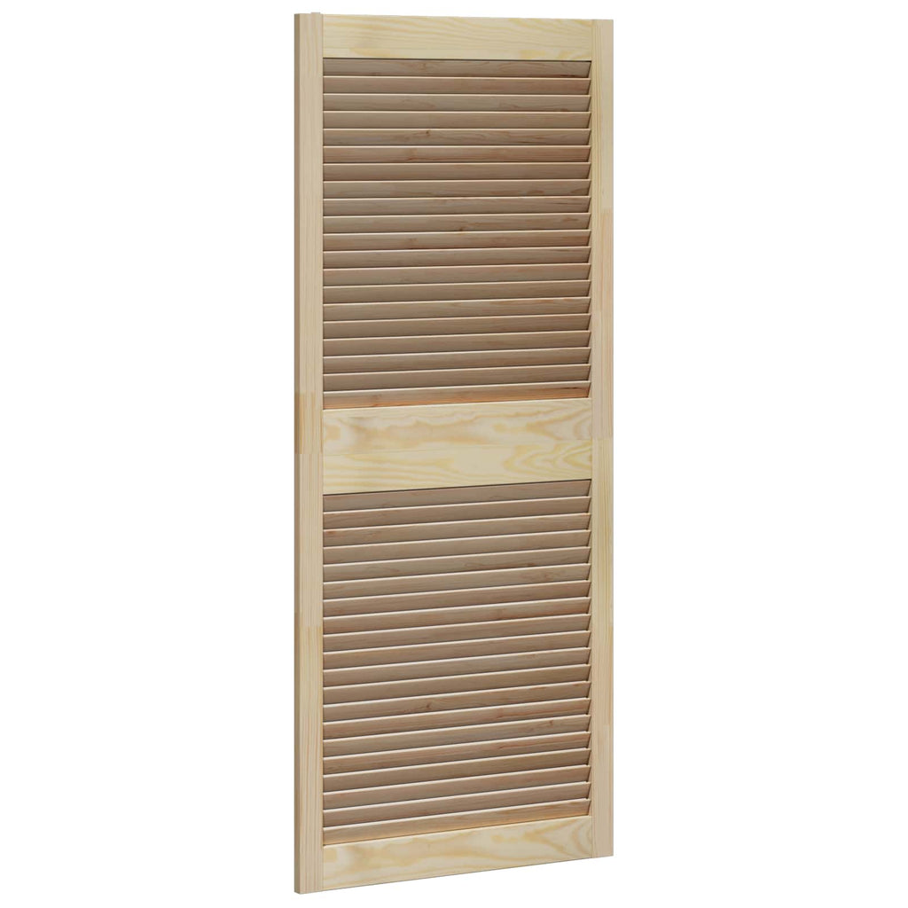 vidaXL Drzwi do szafki 4 pcs Naturalny 140,5 x 2,1 x 59,5 cm