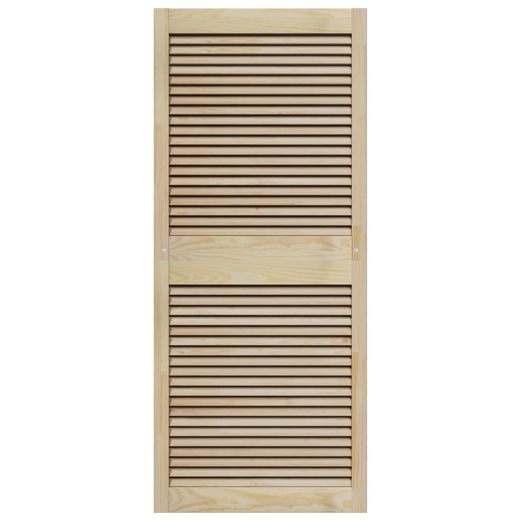 vidaXL Drzwi do szafki 4 pcs Naturalny 140,5 x 2,1 x 59,5 cm