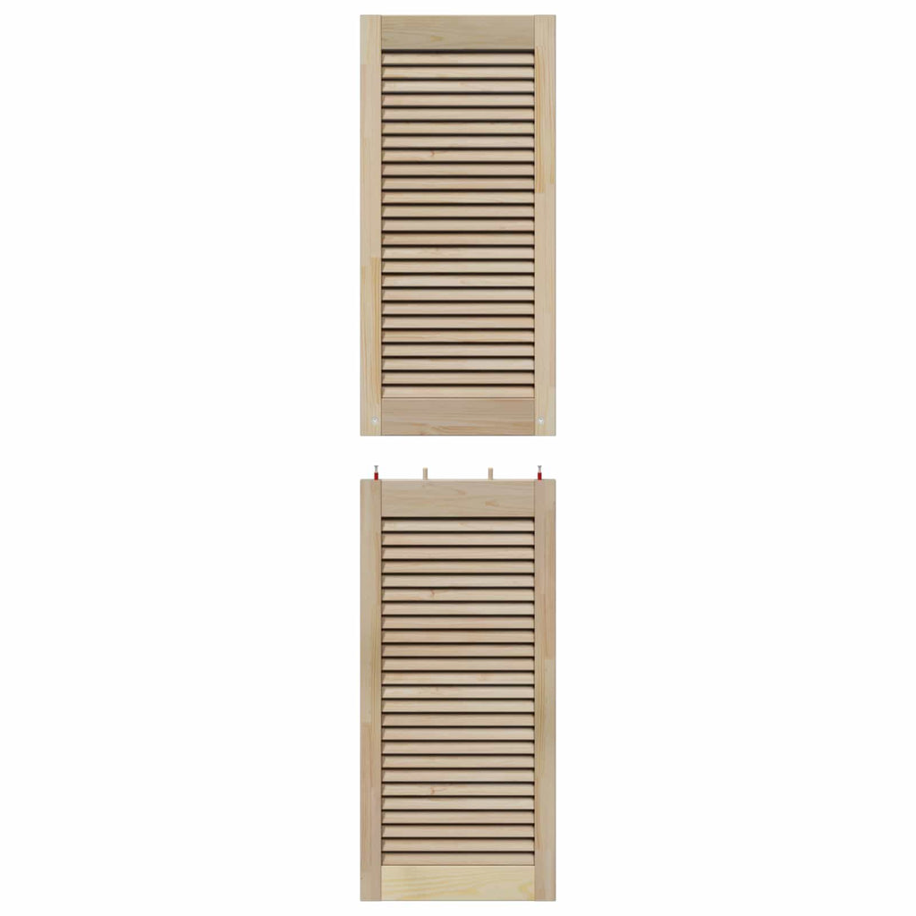 vidaXL Drzwi do szafki z drzwiami 4 pcs Naturalny 170 x 2,1 x 39,5 cm