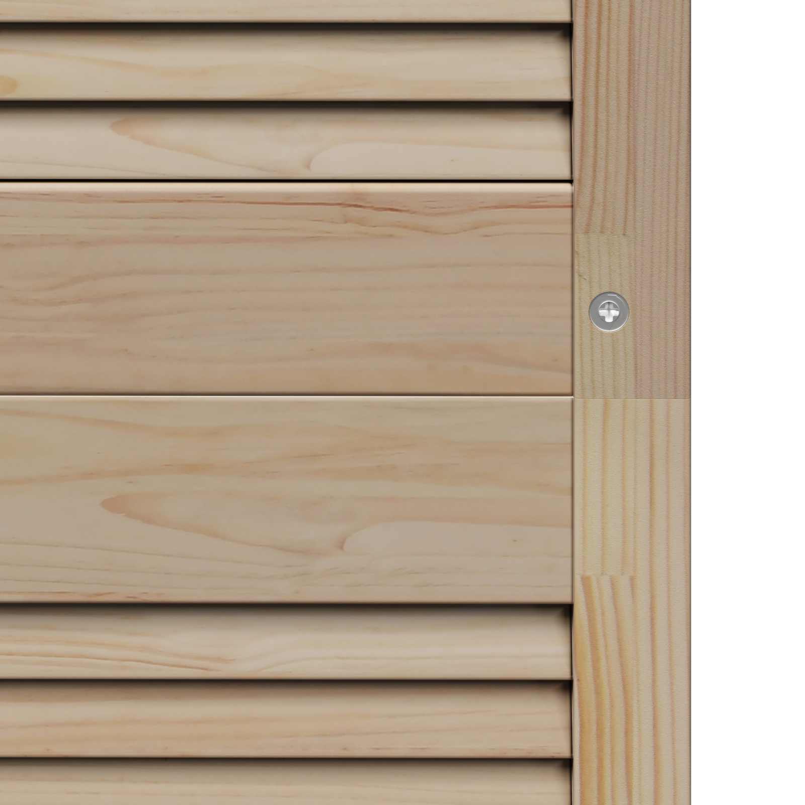vidaXL Drzwi do szafki z drzwiami 4 pcs Naturalny 170 x 2,1 x 39,5 cm