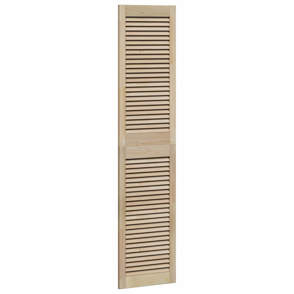 vidaXL Drzwi do szafki z drzwiami 4 pcs Naturalny 170 x 2,1 x 39,5 cm
