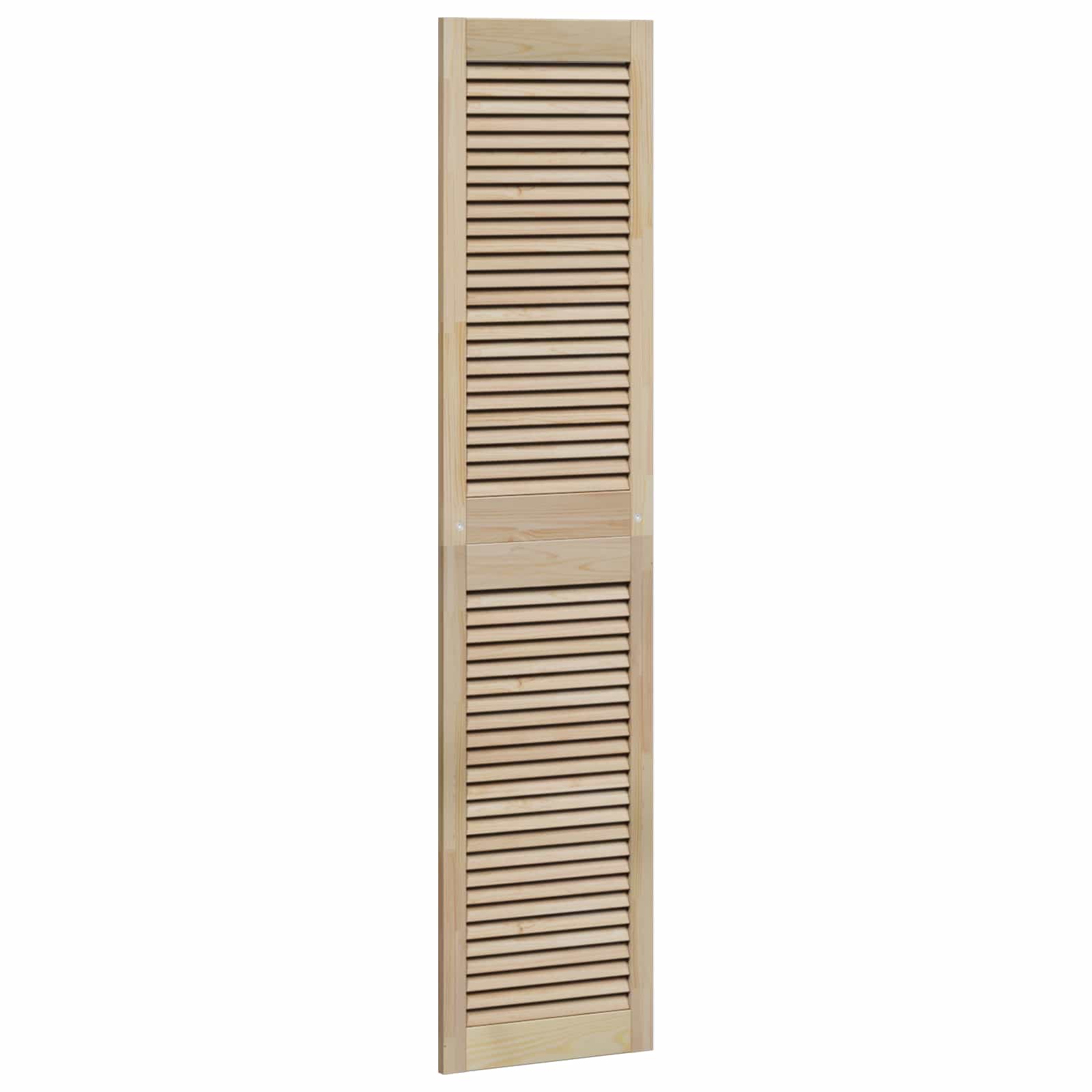 vidaXL Drzwi do szafki z drzwiami 4 pcs Naturalny 170 x 2,1 x 39,5 cm