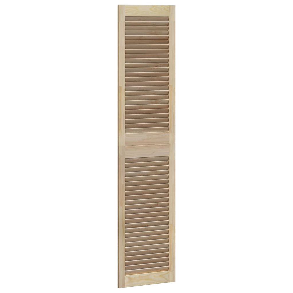 vidaXL Drzwi do szafki z drzwiami 4 pcs Naturalny 170 x 2,1 x 39,5 cm