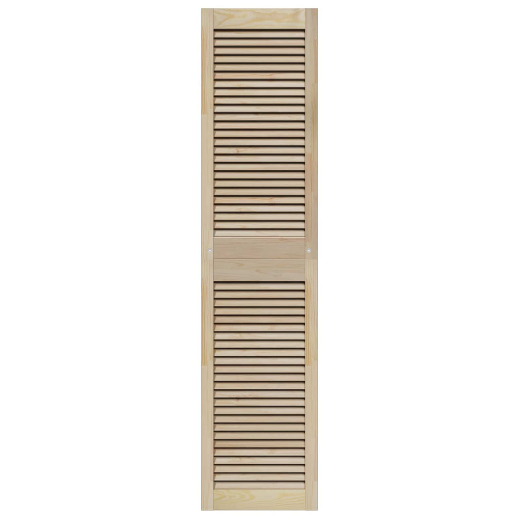 vidaXL Drzwi do szafki z drzwiami 4 pcs Naturalny 170 x 2,1 x 39,5 cm