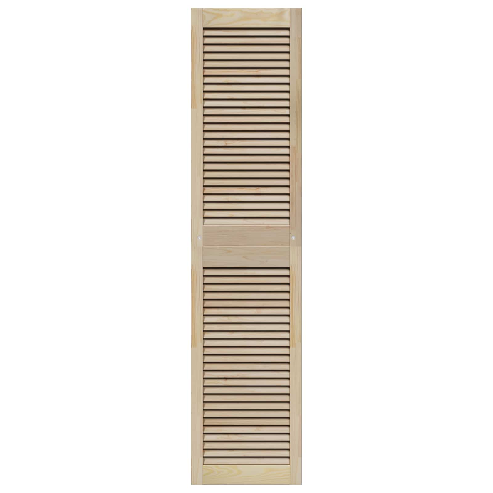 vidaXL Drzwi do szafki z drzwiami 4 pcs Naturalny 170 x 2,1 x 39,5 cm