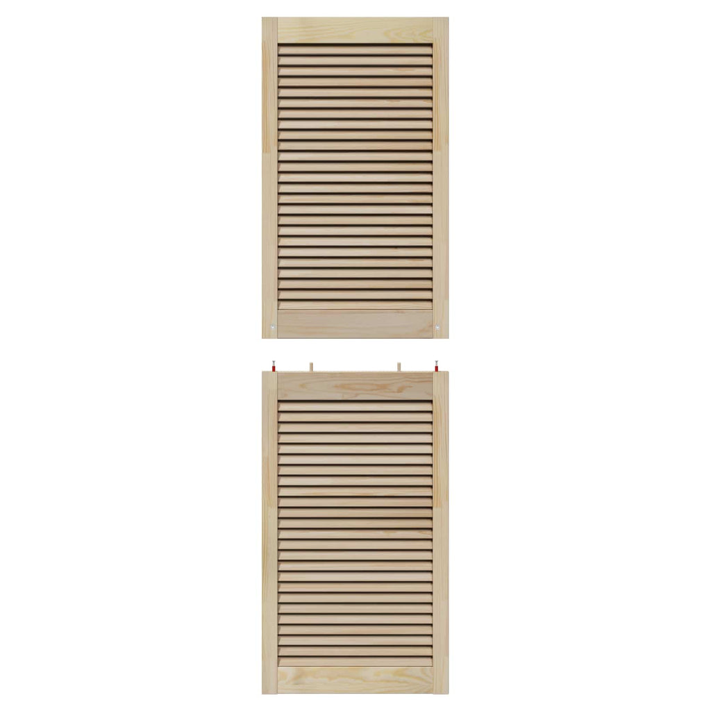 vidaXL Drzwi do szafki z drzwiami 4 pcs Naturalny 170 x 2,1 x 49,5 cm