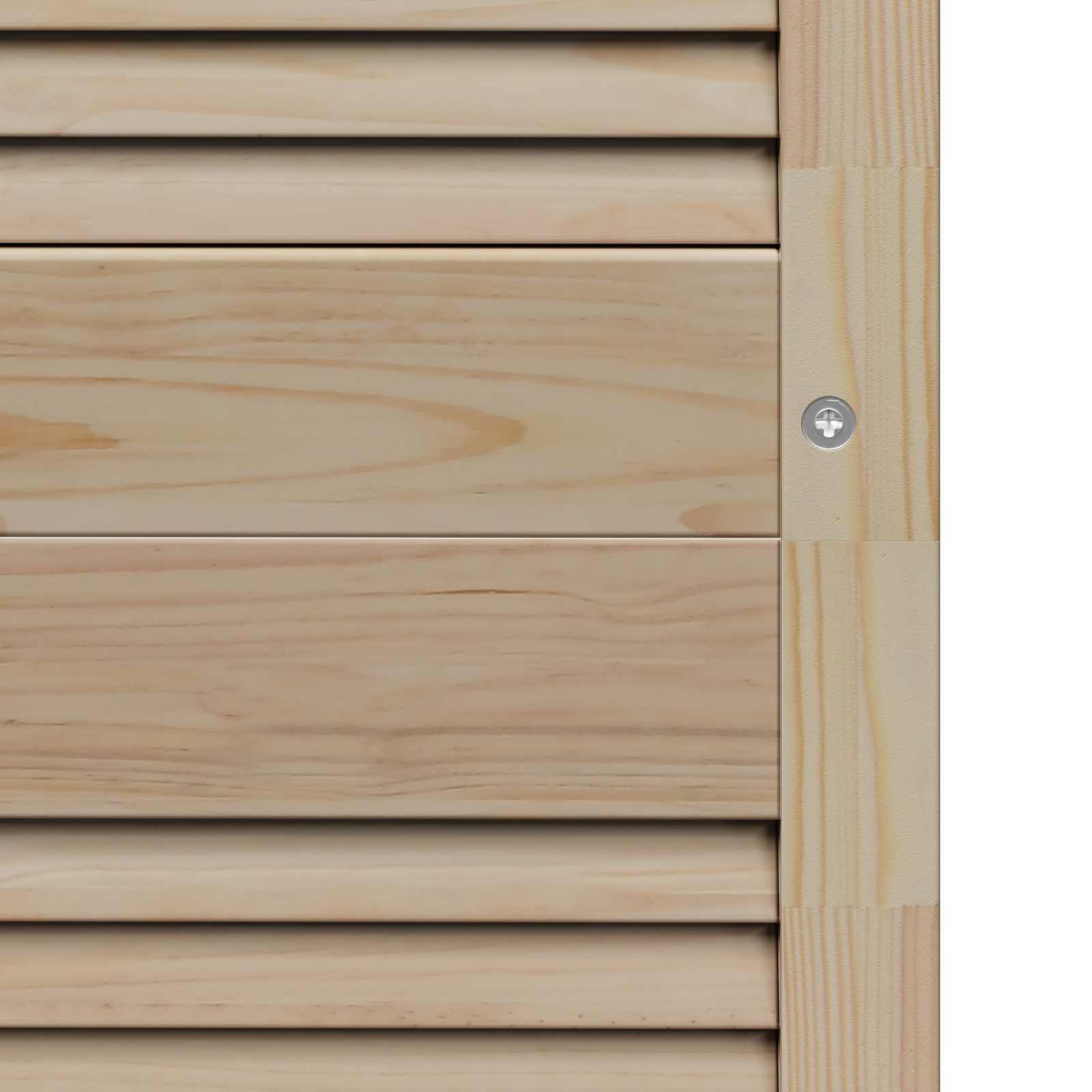 vidaXL Drzwi do szafki z drzwiami 4 pcs Naturalny 170 x 2,1 x 59,5 cm