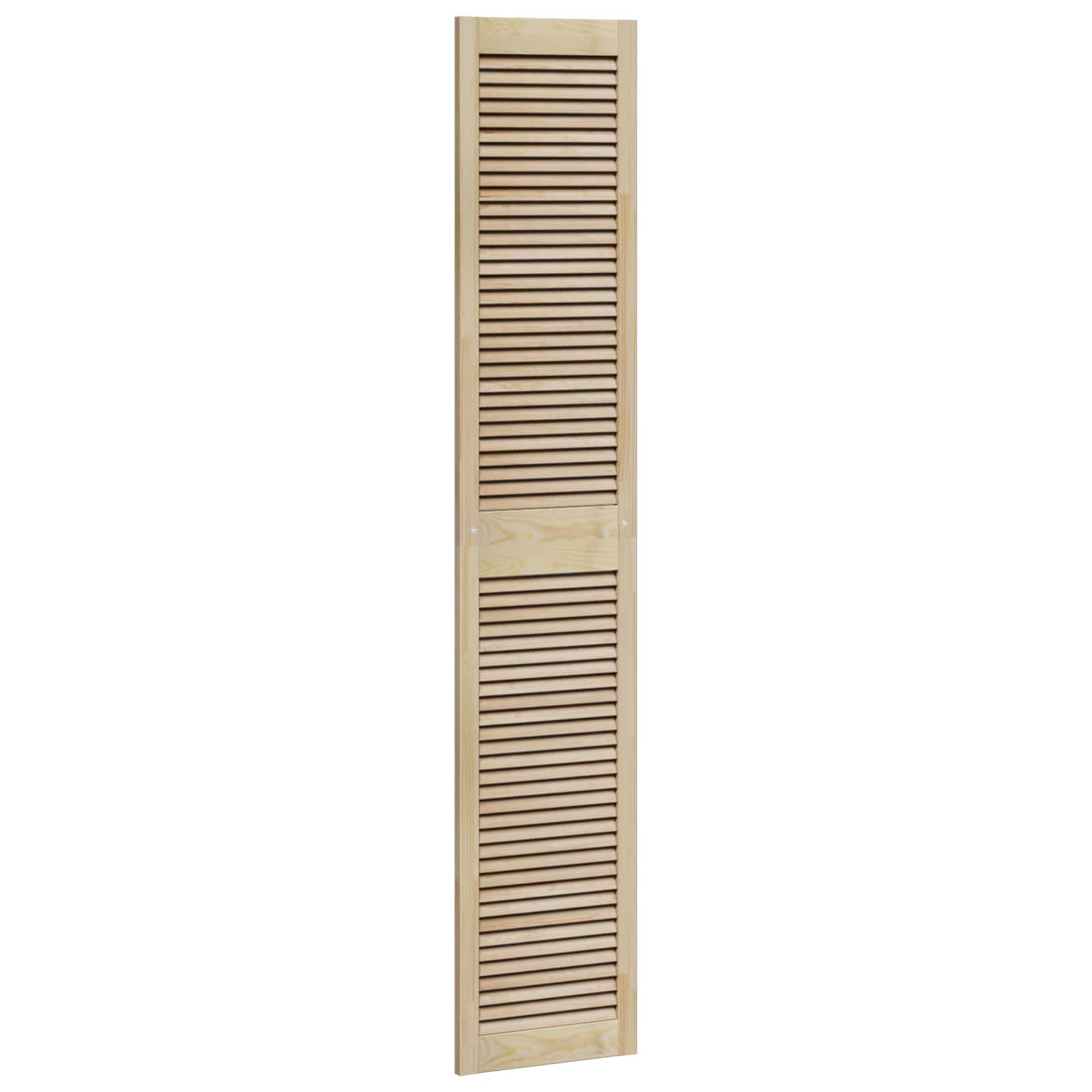 vidaXL Drzwi do szafki z drzwiami 4 pcs Naturalny 201 x 2,1 x 39,5 cm