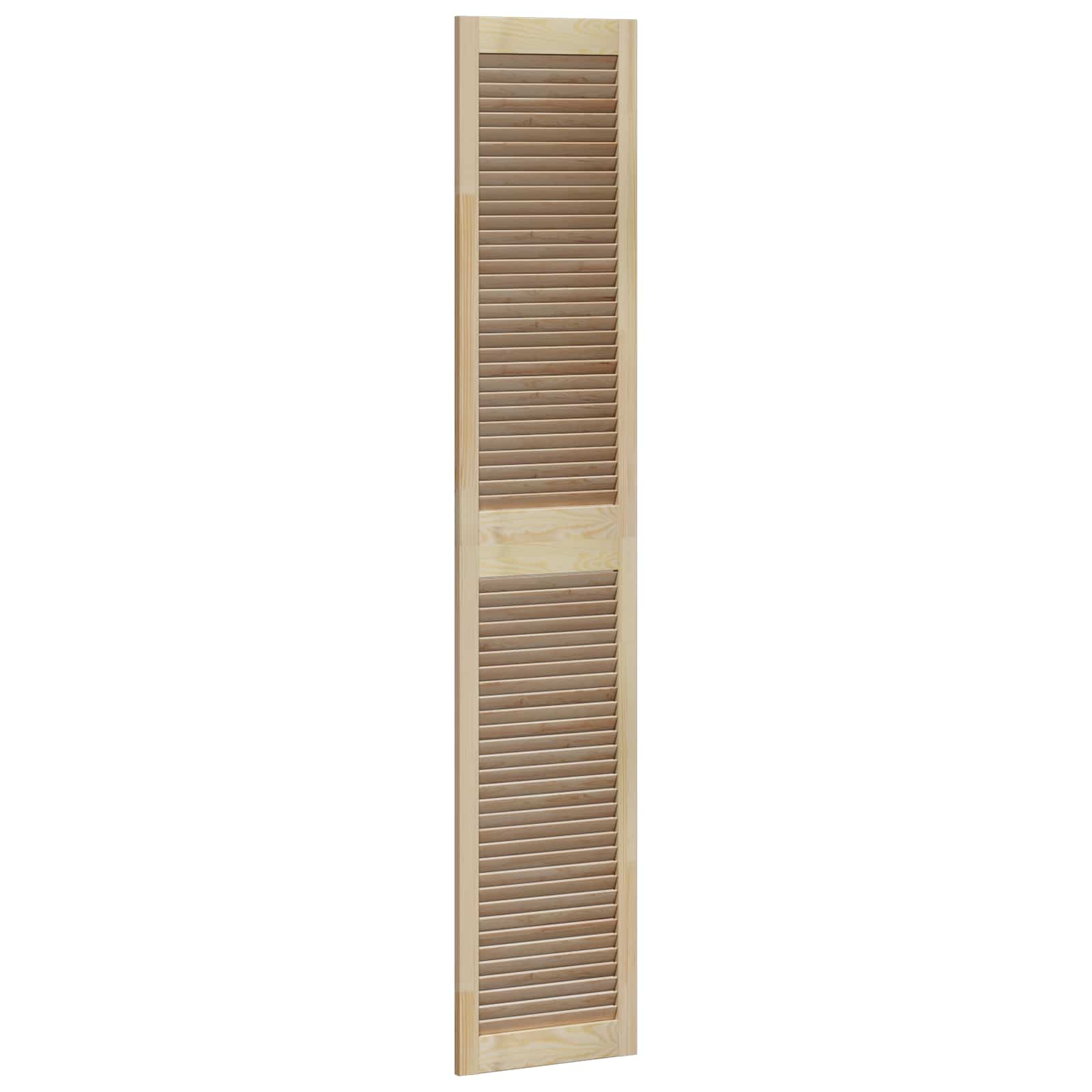 vidaXL Drzwi do szafki z drzwiami 4 pcs Naturalny 201 x 2,1 x 39,5 cm