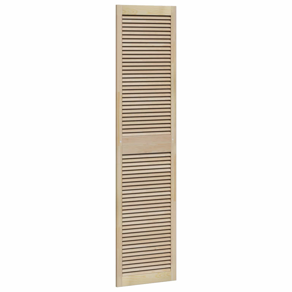 vidaXL Drzwi do szafki z drzwiami 4 pcs Naturalny 201 x 2,1 x 49,5 cm