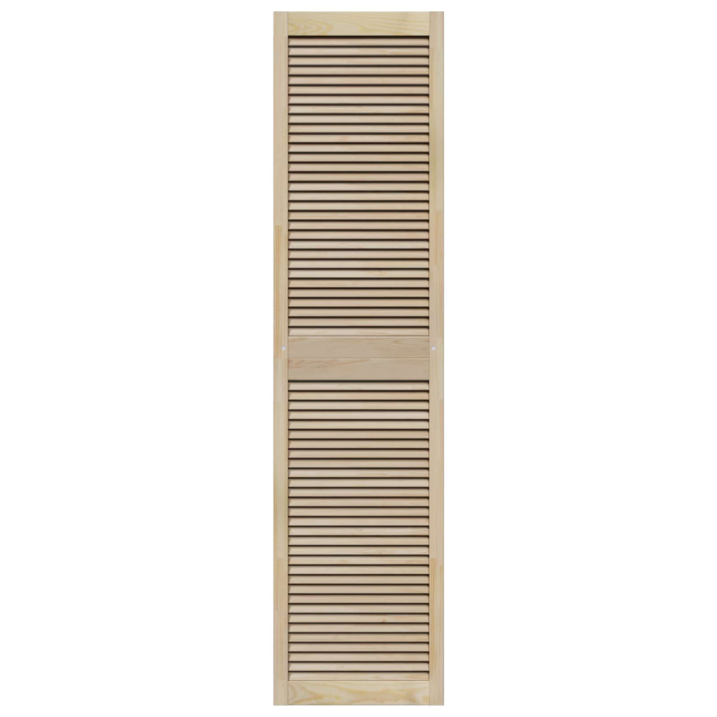 vidaXL Drzwi do szafki z drzwiami 4 pcs Naturalny 201 x 2,1 x 49,5 cm