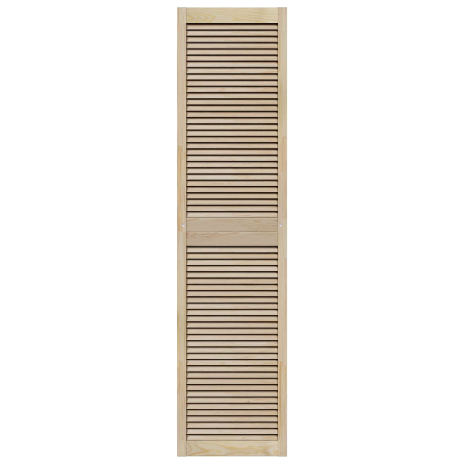 vidaXL Drzwi do szafki z drzwiami 4 pcs Naturalny 201 x 2,1 x 49,5 cm