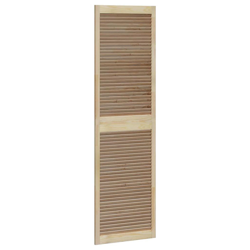 vidaXL Drzwi do szafki z drzwiami 4 pcs Naturalny 201 x 2,1 x 59,5 cm